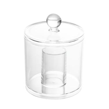 Imagem de LYOR - Porta Cotonete de Acrílico 9,5cm x 9,5cm x 13cm