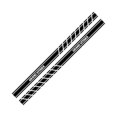 Imagem de Adesivo Lateral Para Porta De Carro Suzuki Acessórios Para Jimny Sierr