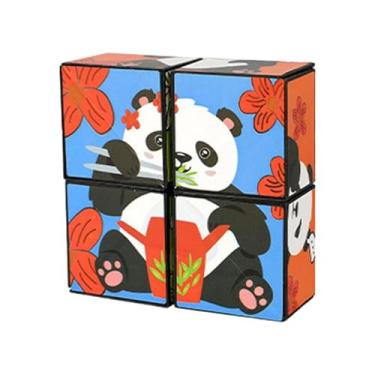 Imagem de Dynwave Cubos de quebra-cabeça 3D que transformam a geometria, melhoram a concentração, jogos portáteis, quebra-cabeças para crianças e adolescentes, presente