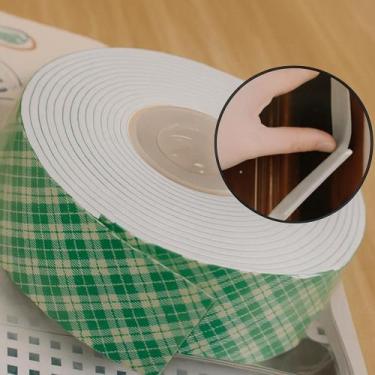 Imagem de Fita Dupla Face Espuma Banana Adesiva 2 metros Forte Adesão 3cm 1 Unid