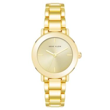 Imagem de Anne Klein Relógio de pulseira feminino, Dourado
