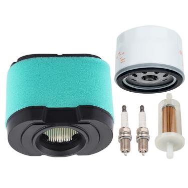 Imagem de Filtro de ar Venseri 792105 + 696854 492932S 492932 795890 Filtro de óleo para 407777 40G777 445667 445877 Motor LA165 D160 D170 Z245 MIU11515 GY21057 cortador de grama