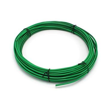 Imagem de Fio verde THHN - 14 AWG - 70 metros - Fio de aterramento de cobre sólido, feito com orgulho nos EUA - Sinal de TV Off-Air com proteção contra o solo - Antena revestida UV choque elétrico