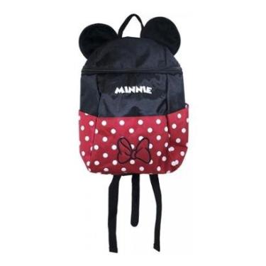 Imagem de Mochila Costas Minnie Mouse Bolsa Infantil - Disney-Unissex