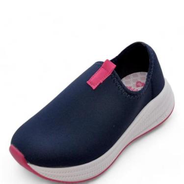 Imagem de Tênis Infantil Molekinha REF: 2577100 LYCRA, Marinho, 29