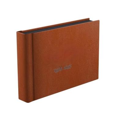 Imagem de Album Auto Colante Instalivro 10x15 Para 20 Fotos com Gravação a Laser (Caramelo Aqui Comtem Amor)