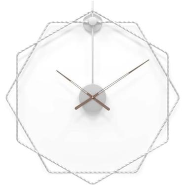 Imagem de WYUYIWH Relógio de parede de arte moderna relógio de parede de metal vintage industrial decorativo rústico relógios de parede para sala de estar, decoração de escritório em casa, relógio de decoração
