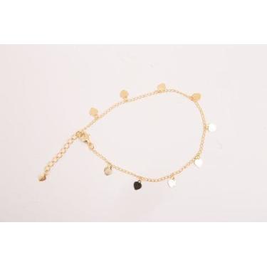 Imagem de Tornozeleira Banho de Ouro Amarelo - Madame Jô Semijoias