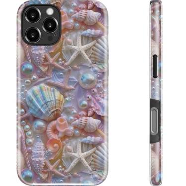 Imagem de DEENAKIN Capa para iPhone 16 Pro - Compatível com carregamento sem fio - Capa rígida de camada dupla e capa de silicone - Capa protetora para celular com designs bonitos da moda para mulheres - Concha