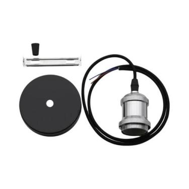 Imagem de Luminária Pendente Vintage Nórdica Industrial De Alumínio E27 90-265V 