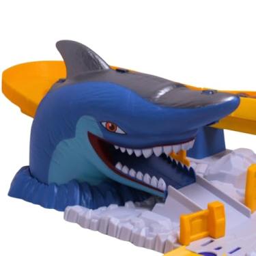 Imagem de Pista De Carrinho Escape do Ataque Tubarão Carrinho 1:64 - Castela