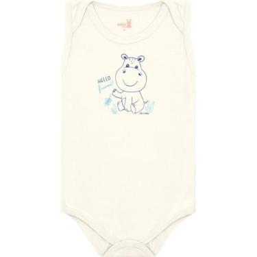 Imagem de Body regata bebe 13560 kiko e kika - Kiko baby, Bege, P