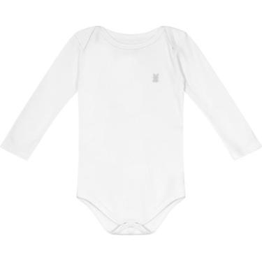 Imagem de Body manga longa prematuro 02808 kiko e kika - Kiko baby, Branco, Prem