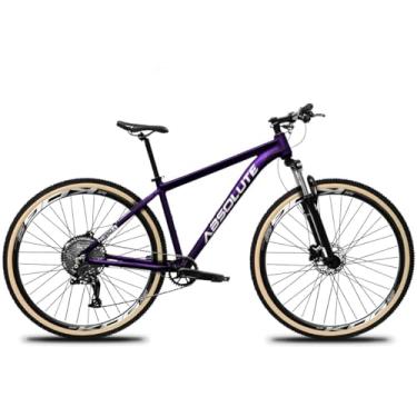 Imagem de Bicicleta Aro 29 Aluminio 6061 Moutain Bike Absolute Nero 5 1x12v Pedivela Single Coroa Unica P.Quadrada K7 11/50D Freio a Disco Garfo de Suspensão,17,Roxo