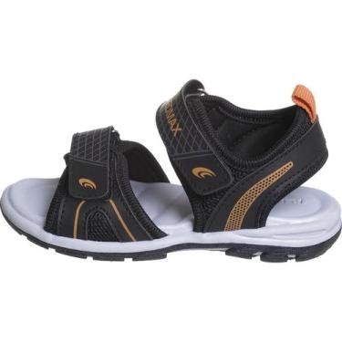 Imagem de Sandália Papete Flash Redmax Infantil Menino Comfort, Azul, 24 BR