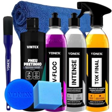 Imagem de KIT SHAMPOO V-FLOC CERA TOK FINAL REVITALIZADOR INTENSE VONIXX PRETINHO VINTEX