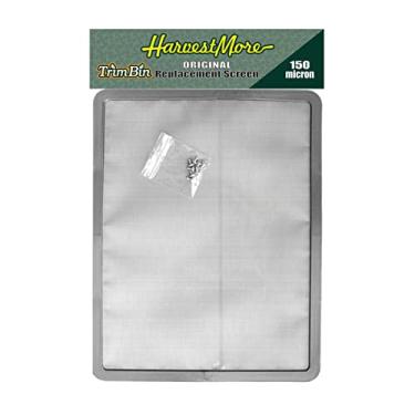 Imagem de Tela de reposição para caixa de acabamento Harvest More com 1 pincel estático gratuito - Coleta mais pólen - malha inoxidável, revestido de plástico e moldura de alumínio