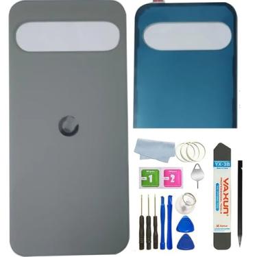 Imagem de Para Pixel 9 Pro XL Vidro traseiro compatível com Google Pixel 9 Pro XL 5G Capa traseira de vidro parte de substituição da porta da carcaça de vidro. Fitas pré-instaladas + ferramentas (não para Pixel