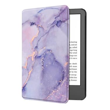 Imagem de Akacy Capa com padrão pintado para Kindle 2016 de 6 polegadas (8ª geração) - capa de TPU ultra fina, leve e durável (31)