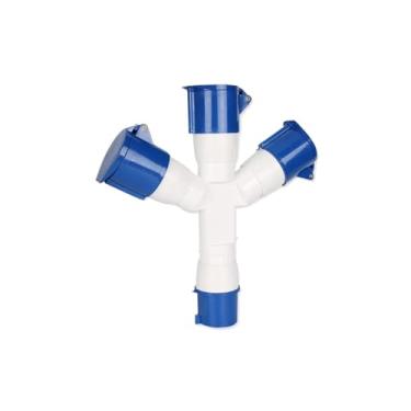 Imagem de Conector de tomada e soquete industrial de 3 vias 2 vias Y-Type 1 a 3 3/4/5 core 16A/32A (Y1023)