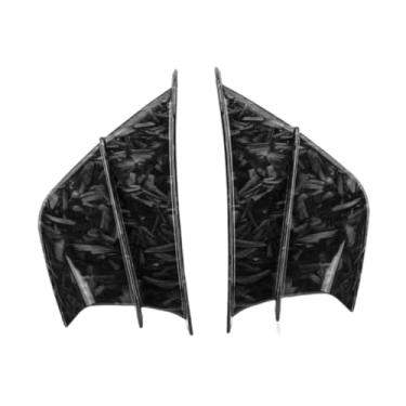 Imagem de Ysyqkn Conjunto de 2 Aletas de Carenagem, Asa Aerodinâmica Universal para, Padrão Forjado