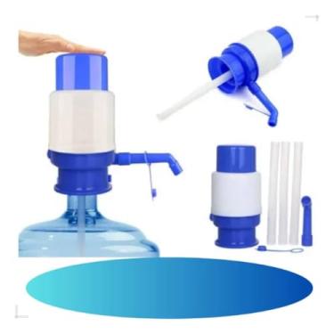 Imagem de Bomba Manual para Galão 10/20L – Água Mineral, Saída para Copo Fácil e Prática