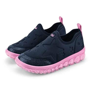 Imagem de Tênis Infantil Feminino Bibi Roller 2.0 Naval Candy Prático Tamanho:26;Cor:Azul-marinho