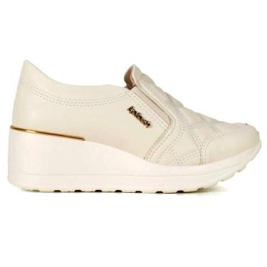 Imagem de Tênis Feminino Slip On Kolosh Cream Bege - C1419A-Feminino