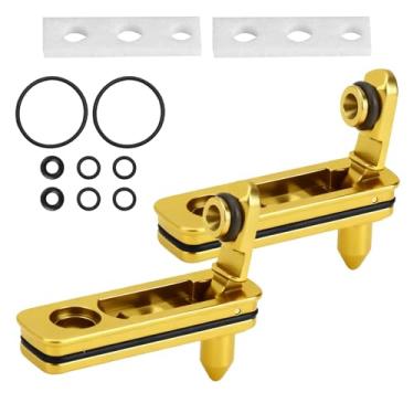 Imagem de KAKUPPA Kit de reparo de isqueiro compatível com Zippo, acessórios de inserção de vedação de vedação de substituição com almofadas de algodão, peças antievaporação para manutenção de inserção