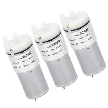 Imagem de Akozon 3pcs Mini Bomba de água Submersível Dc6v Vn2706pm-micro Bomba de Ar para Aquário, Operação Silenciosa para Tanques de Peixes, Fontes, Hidroponia