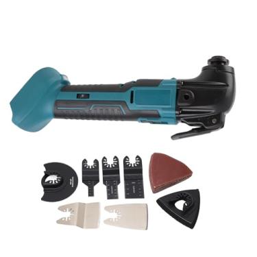 Imagem de Ymiko Kit Multiferramenta Oscilante Com Serra de Velocidade Variável de 6000 20000 RPM para Madeira, Metal e Plástico Compatível Com Baterias BL1830 BL1840