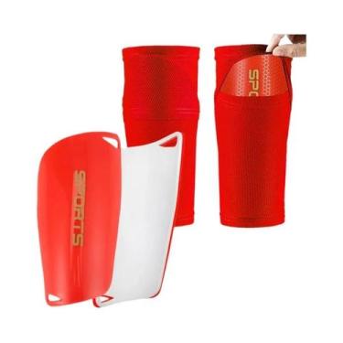 Imagem de Caneleiras De Futebol Para Crianças E Jovens Com Mangas Para Meninos, 