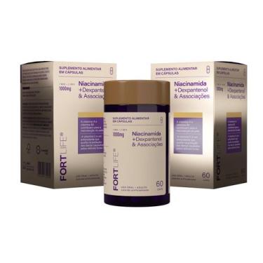 Imagem de Niacinamida 1000mg 60 Cápsulas FortLife Suplemento Alimentar - Fortlif