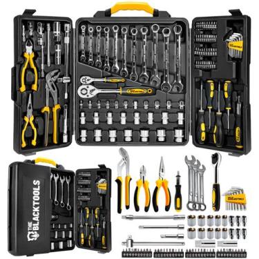 Imagem de Jogo De Ferramentas Profissionais 110 Peças Em Aço Cromo Com Maleta Th