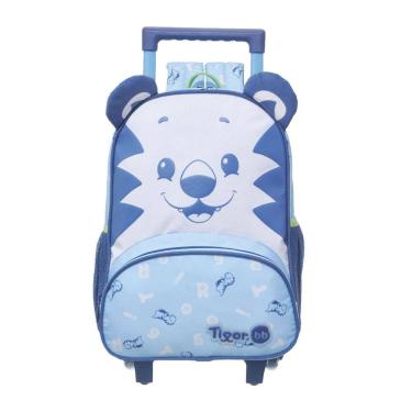 Imagem de Mochila Infantil Carrinho Alças Tigor Tigre Bb Creche