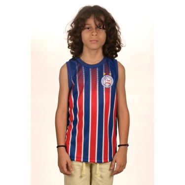 Imagem de Camisa Regata Bahia Infantil e Juvenil Azul Royal Oficial-Masculino