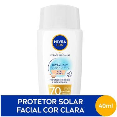 Imagem de Protetor Solar Facial Nivea Sun UV Face Specialist Ultra Light Fluido 