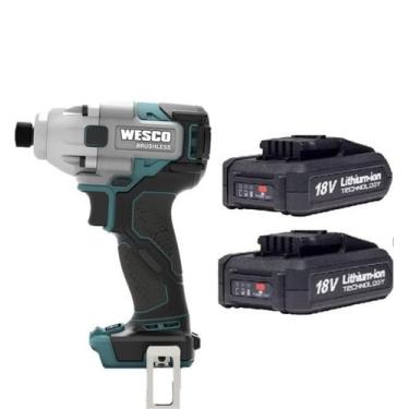 Imagem de Parafusadeira Impacto Com 2 Bateria 2ah Wesco Ws2420.9