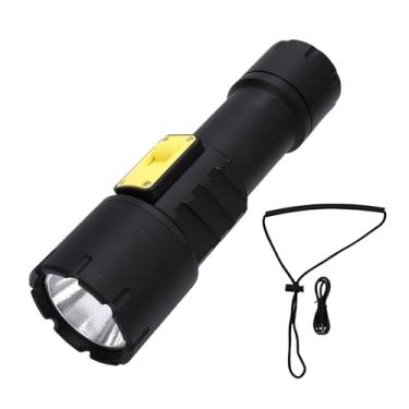 Imagem de XUXHOU Luz de Mergulho, Lanterna de Mergulho Led Super Brilhante Subaquática Submersível Tipo C Porta de Carregamento Display Digital para Atividades Diárias