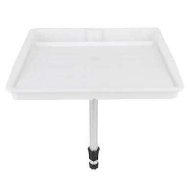 Imagem de aqxreight Tábua de Corte de Isca 18x14 75 Polegadas Mesa de filé de Tábua de Isca Com Suporte para Haste Ranhura de Corte A Escama de Peixe Gravada é Robusta, Não Prova de de IscaConjunto de de