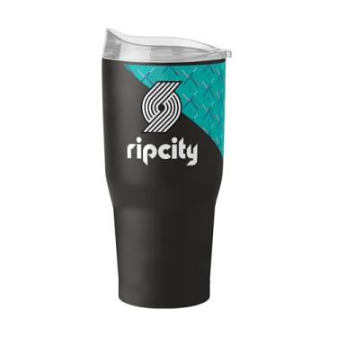 Imagem de FANMATS Copo de aço inoxidável NBA Portland Trailblazers City Edition 850.5 g – Acabamento em pó de parede dupla isolado e durável - Design City Edition, mantém as bebidas quentes e frias por horas