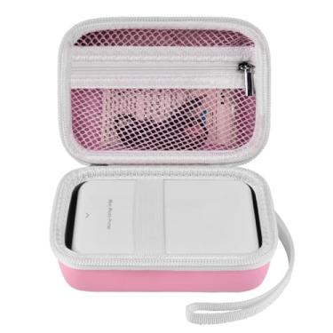 Imagem de Againmore Capa Compatível Com Impressora Fotográfica Canon Ivy 2 Mini/Kodak Step/Cliq+2 Cliq 2, Câmera Instantânea Bluetooth Sem Fio Para Celular, Papel E Cabo (Somente Capa) - Rosa