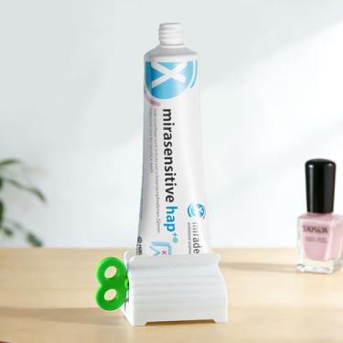 Imagem de Espremedor de pasta de dente, espremedor estilo rolo, dispensador, simples e prático