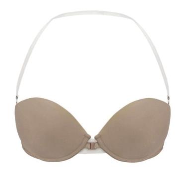 Imagem de Sutiã Alças De Silicone Costa Nua Soutien Com Bojo Lingerie - Mi Amore