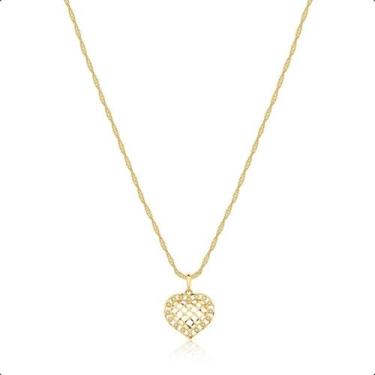 Imagem de Pingente Ouro 18k Coração Com Zircônias - Sofistgold