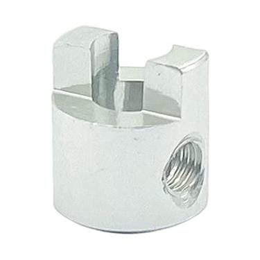 Imagem de Milageto Eixo de Transmissão para Barco RC, Suporte de Hélice DIY em Liga de Alumínio, Garfo de Remo para Lancha RC, Acessórios para Barcos Elétricos em Miniat, 4mm prata