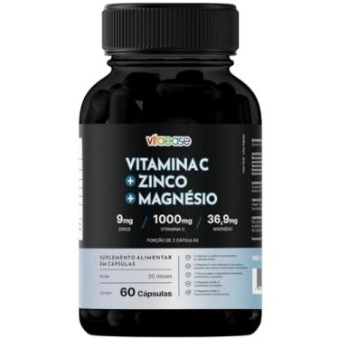 Imagem de Vitamina C + Zinco + Magnésio Vitaease | 60 Cápsulas (Sem sa)
