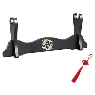 Imagem de U5GAAALPPQ9 Acessórios de mesa suporte de espada suporte de espada suporte de arma suporte de armas artes marciais samurai espada Katana suporte suporte de espada de dispersão (tamanho: A)