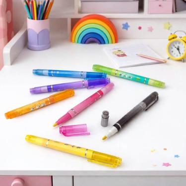 Imagem de Caneta Outline Twin Ponta Dupla 8 Cores Rebecca Bonbon SkyPaper