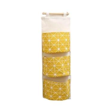 Imagem de Organizador De Parede Impermeável Bear Flamingo Com 3 Bolsos Para Arma